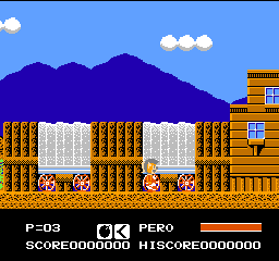 Puss N' Boots: Pero's Great Adventure screenshot 3 for NES